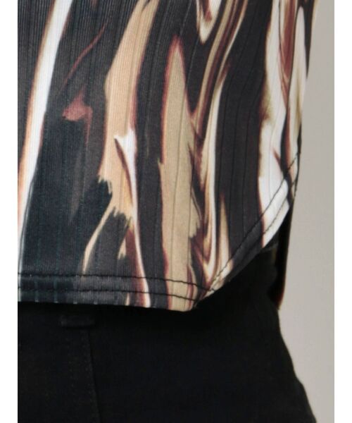 EMODA（エモダ）の「ミニハイネックトップ（Tシャツ/カットソー・レディース・ホワイト/ブラック/ブルー/その他・FREE）」の11枚目の写真