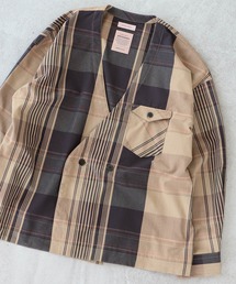 BEAMS LIGHTS | BEAMS LIGHTS / エクストラウーブン チェック カーディガン ジャケット(ブルゾン)