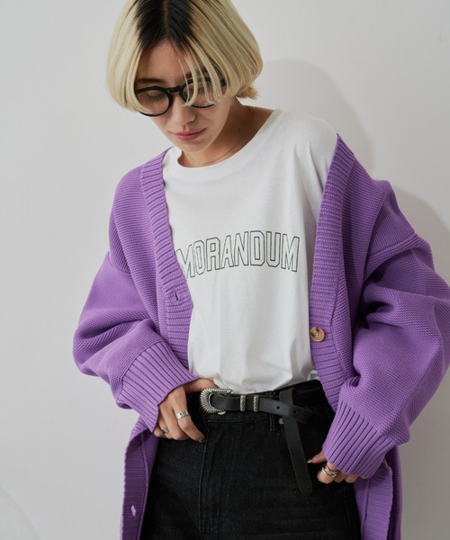 Auntie Rosa Holiday（アンティローザホリデー）の「アソートプリントロンT（Tシャツ/カットソー・レディース・ホワイト/グリーン/チャコールグレー/アイボリー・FREE）」の18枚目の写真