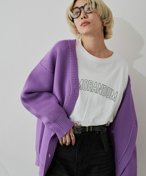 Auntie Rosa Holiday（アンティローザホリデー）の「アソートプリントロンT（Tシャツ/カットソー・レディース・ホワイト/グリーン/チャコールグレー/アイボリー・FREE）」の19枚目の写真