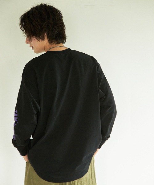 PBLIM(ページボーイリム)の「PAGEBOYLIM/アメリカンエンブレムロンT(Tシャツ/カットソー・レディース・ブラック/オフホワイト・MEDIUM/LARGE)」の19枚目の写真