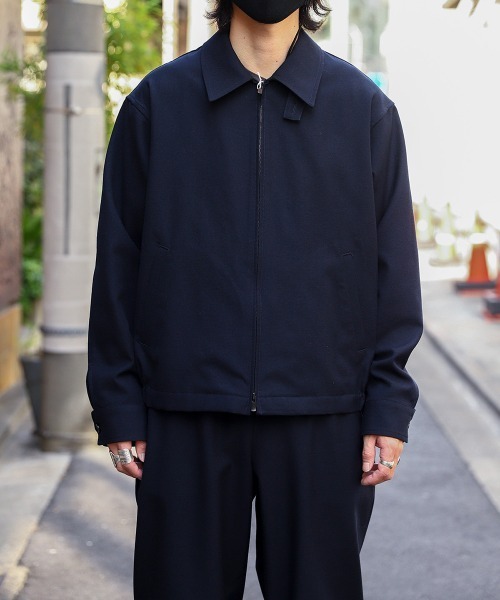 marka / マーカ：SHORT JACKET - 2/48 wool vintage gabardine -：M22C-08BL01C[COR]