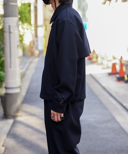 marka / マーカ：SHORT JACKET - 2/48 wool vintage gabardine -：M22C-08BL01C[COR]