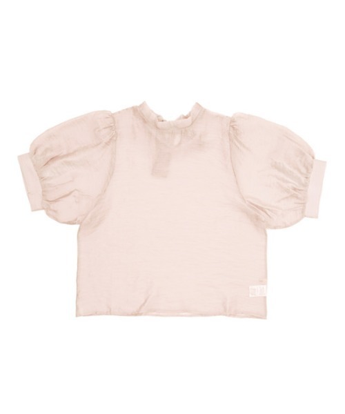 flower（フラワー）の「シアーバルーンブラウス（シャツ/ブラウス・レディース・アイボリー/ピンク/グレー・FREE）」の8枚目の写真