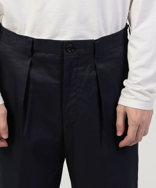 【CABAN】コットンタックパンツ サイドアジャスター ネイビー CABAN】コットンタックパンツ サイドアジャスター ネイビー М - メルカリ