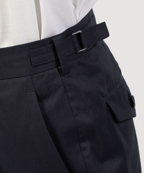 caban（キャバン）の「CABaN コットン サイドベルトテーパードパンツ