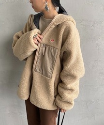 【WEB限定】[DANTON/ダントン] インサレーション ボアフリースフードジャケット