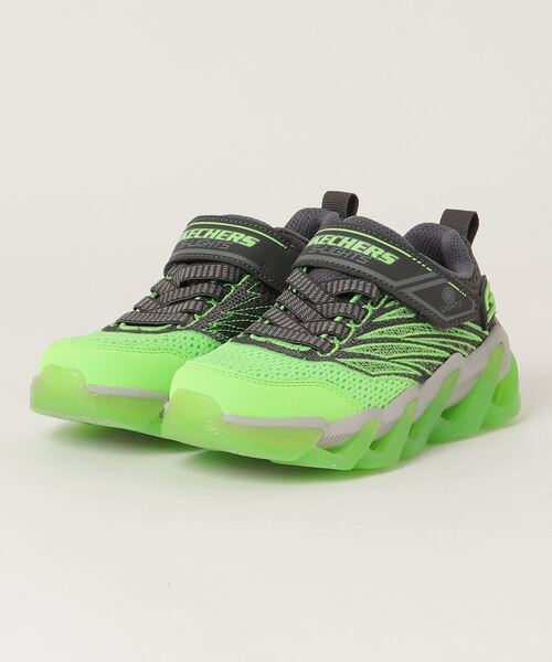 SKECHERS（スケッチャーズ）の「SKECHERS MEGA-SURGE-NEZCO  / スケッチャーズ メガ サージ-ネスコ（スニーカー・キッズ・グレー系その他・18cm/23cm/20cm/21cm/19cm/22cm/17cm）」の9枚目の写真