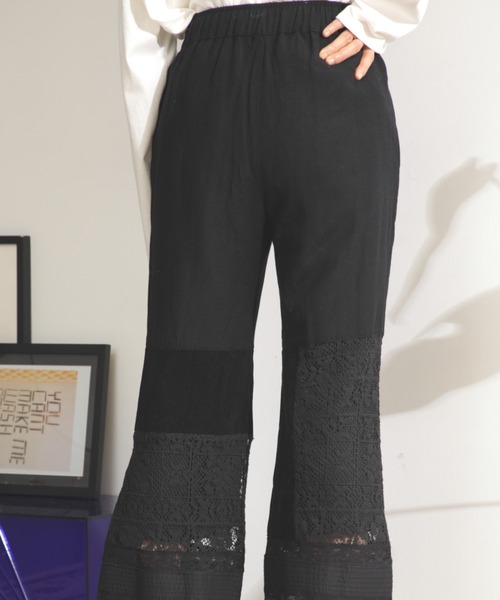 ROSE BUD/レースパンツ定価の20%以下/シアーパンツ セール】レースパンツ（その他パンツ）｜ROSE BUD（ローズバッド