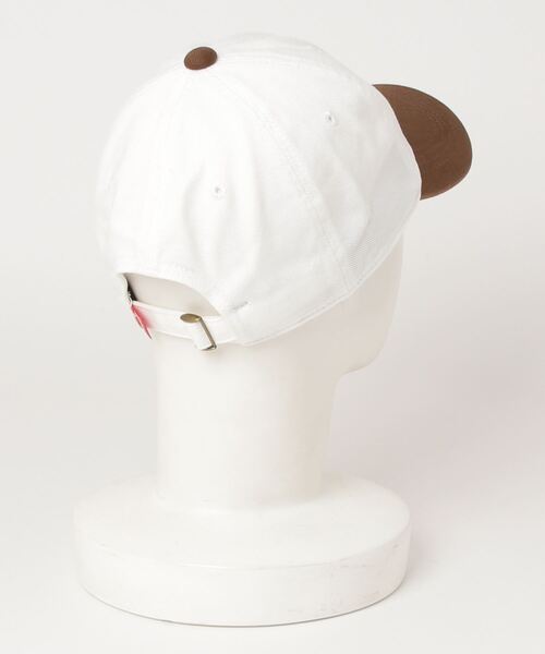 Manhattan Portage（マンハッタンポーテージ）の「Manhattan Portage/マンハッタン ポーテージ/2TONE 6PANEL CAP（キャップ・メンズ・ブラック/パープル/ブラウン・F）」の4枚目の写真