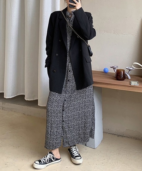 LOPASS（ロパス）の「テーラードジャケット（テーラードジャケット・レディース・ブラック・S/L/XX-LARGE/M/XL）」の8枚目の写真