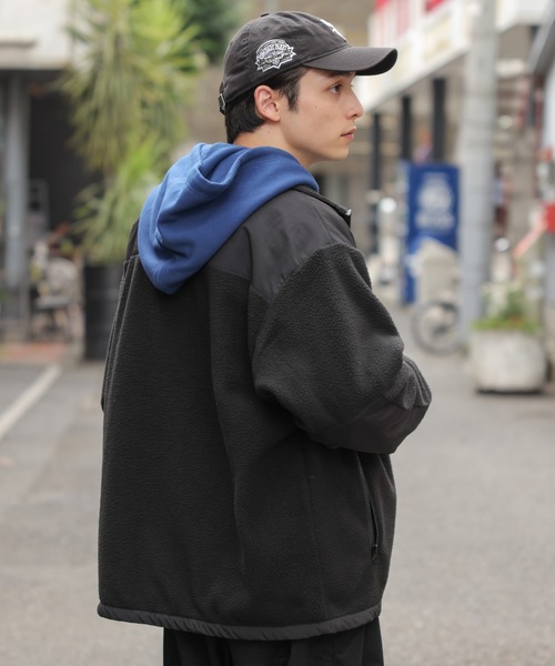 WEGO(ウィゴー)の「WEGO/フリースブルゾン(ブルゾン・メンズ・ホワイト/ブラック・MEDIUM/LARGE)」の17枚目の写真