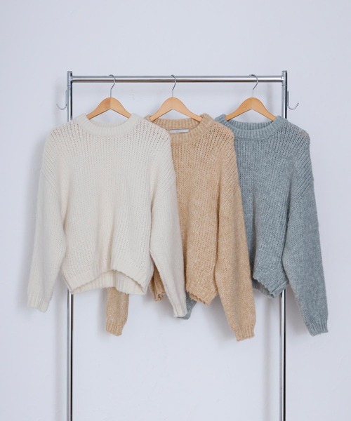 カラールーズニット（ニット/セーター）｜Isn't She?（イズントシー）