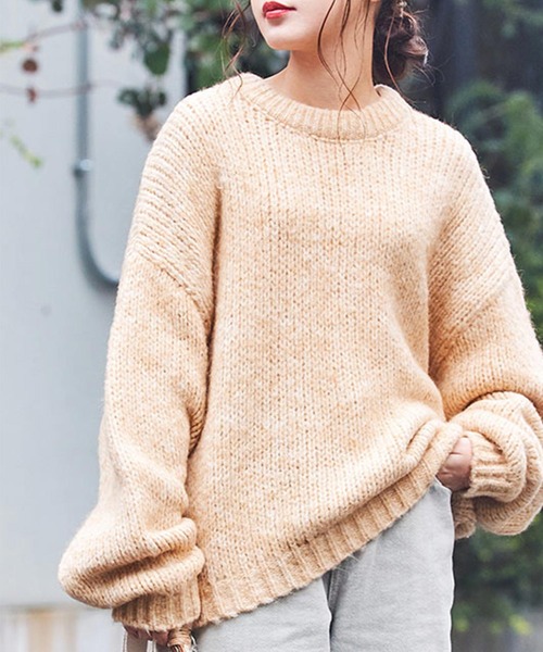 カラールーズニット（ニット/セーター）｜Isn't She?（イズントシー）