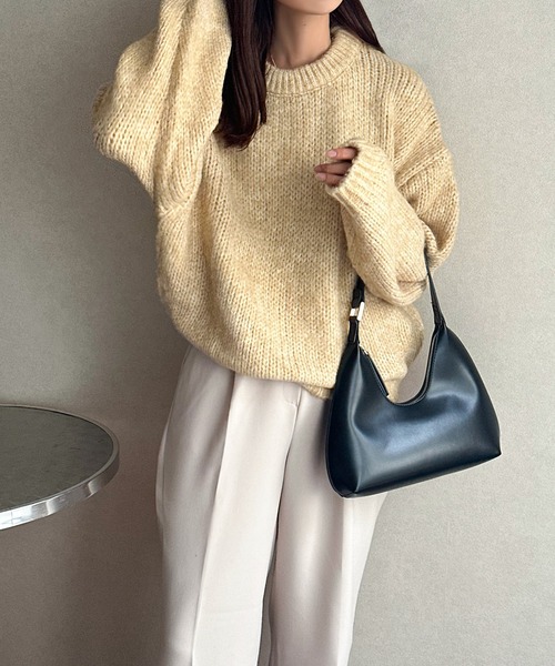 カラールーズニット（ニット/セーター）｜Isn't She?（イズントシー）