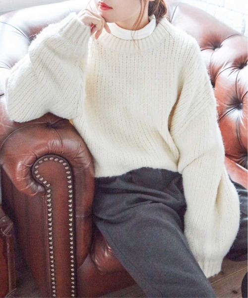 カラールーズニット（ニット/セーター）｜Isn't She?（イズントシー）