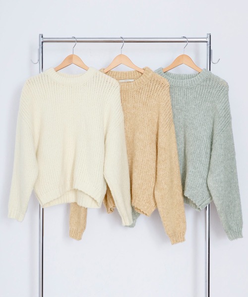 カラールーズニット（ニット/セーター）｜Isn't She?（イズントシー）