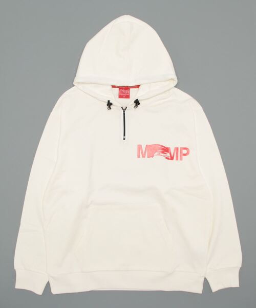 Manhattan Portage（マンハッタンポーテージ）の「Sweat Parka（パーカー・メンズ・ブラック/ホワイト・MEDIUM/LARGE）」の12枚目の写真