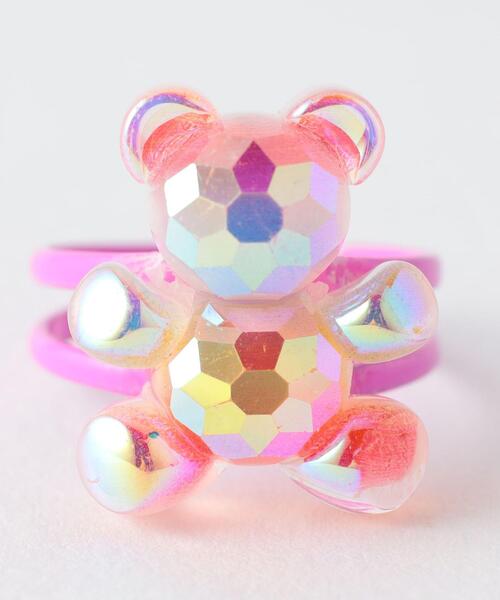 green label relaxing(グリーンレーベルリラクシング)の「<Milk&Soda> CHARM KUMA リング / 指輪(リング・キッズ・その他1・FREE)」の2枚目の写真