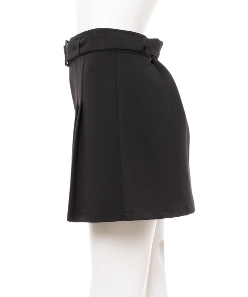 INGNI（イング）の「ベルト付プリーツ／スカパン（スカート・レディース・ベージュ/ブラック/グレー・FREE）」の21枚目の写真