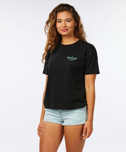 rip curl（リップカール）の「【RIPCURL（リップカール）】LOGO WITH ART S/S TEE 半袖Tシャツ　バックプリント（Tシャツ/カットソー・メンズ・ブラック/ホワイト・XX-LARGE/MEDIUM/LARGE/SMALL）」の16枚目の写真