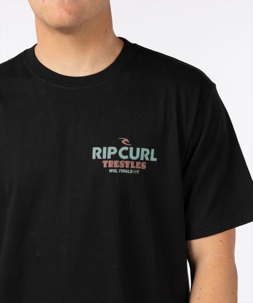 rip curl（リップカール）の「【RIPCURL（リップカール）】LOGO WITH ART S/S TEE 半袖Tシャツ　バックプリント（Tシャツ/カットソー・メンズ・ブラック/ホワイト・XX-LARGE/MEDIUM/LARGE/SMALL）」の10枚目の写真