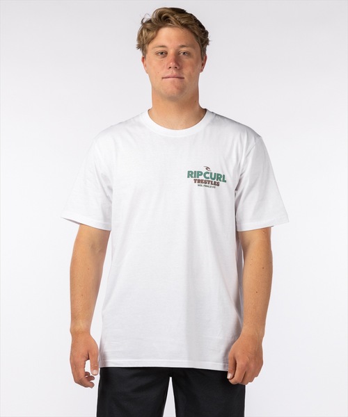 rip curl（リップカール）の「【RIPCURL（リップカール）】LOGO WITH ART S/S TEE 半袖Tシャツ　バックプリント（Tシャツ/カットソー・メンズ・ブラック/ホワイト・XX-LARGE/MEDIUM/LARGE/SMALL）」の13枚目の写真