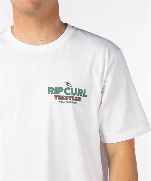 rip curl（リップカール）の「【RIPCURL（リップカール）】LOGO WITH ART S/S TEE 半袖Tシャツ　バックプリント（Tシャツ/カットソー・メンズ・ブラック/ホワイト・XX-LARGE/MEDIUM/LARGE/SMALL）」の9枚目の写真