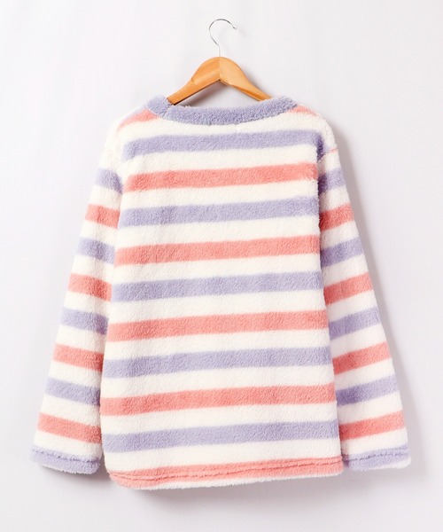 Ree&Mee（リーアンドミー）の「Ree&Mee 2点セット モコモコ ボア ボーダー セットアップ 上下セット ルームウェア パジャマ（ルームウェア/パジャマ・レディース・ピンク/ピンク系その他/ブルー系その他/ブルー・FREE）」の19枚目の写真