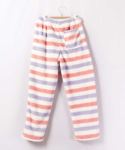 Ree&Mee（リーアンドミー）の「Ree&Mee 2点セット モコモコ ボア ボーダー セットアップ 上下セット ルームウェア パジャマ（ルームウェア/パジャマ・レディース・ピンク/ピンク系その他/ブルー系その他/ブルー・FREE）」の21枚目の写真