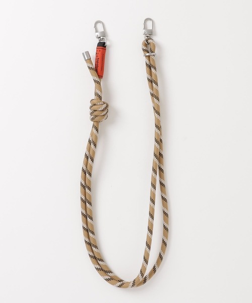 Topologie(トポロジー)の「Topologie/トポロジー Topologie Wares Strap 8.0mm Rope Strap 【ストラップ単体】(スマホグッズ・メンズ・チャコールグレー/ブラック×パープル/ベージュ/パープル/ネイビー/グレー/レッド/イエロー/オレンジ/ブルー/グリーン/セージグリーン/マスタード/ブラック系その他/その他3/その他/グレー系その他3・FREE/F)」の7枚目の写真