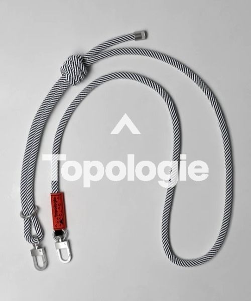 Topologie(トポロジー)の「Topologie/トポロジー Topologie Wares Strap 8.0mm Rope Strap 【ストラップ単体】(スマホグッズ・メンズ・チャコールグレー/ブラック×パープル/ベージュ/パープル/ネイビー/グレー/レッド/イエロー/オレンジ/ブルー/グリーン/セージグリーン/マスタード/ブラック系その他/その他3/その他/グレー系その他3・FREE/F)」の6枚目の写真