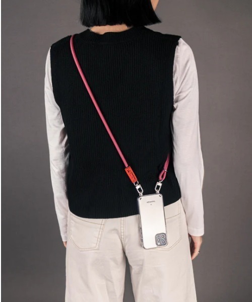 Topologie(トポロジー)の「Topologie/トポロジー Topologie Wares Strap 8.0mm Rope Strap 【ストラップ単体】(スマホグッズ・メンズ・チャコールグレー/ブラック×パープル/ベージュ/パープル/ネイビー/グレー/レッド/イエロー/オレンジ/ブルー/グリーン/セージグリーン/マスタード/ブラック系その他/その他3/その他/グレー系その他3・FREE/F)」の18枚目の写真