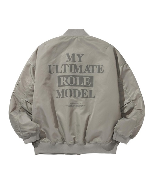 LIBERE（リベーレ）の「LIBERE リベーレ / MA-1 JACKET ミリタリージャケット / 225111-225112-225113（MA-1・メンズ・ブラック/グレー/カーキ・MEDIUM/SMALL/LARGE）」の8枚目の写真