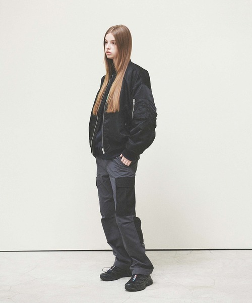 LIBERE（リベーレ）の「LIBERE リベーレ / MA-1 JACKET ミリタリージャケット / 225111-225112-225113（MA-1・メンズ・ブラック/グレー/カーキ・MEDIUM/SMALL/LARGE）」の11枚目の写真