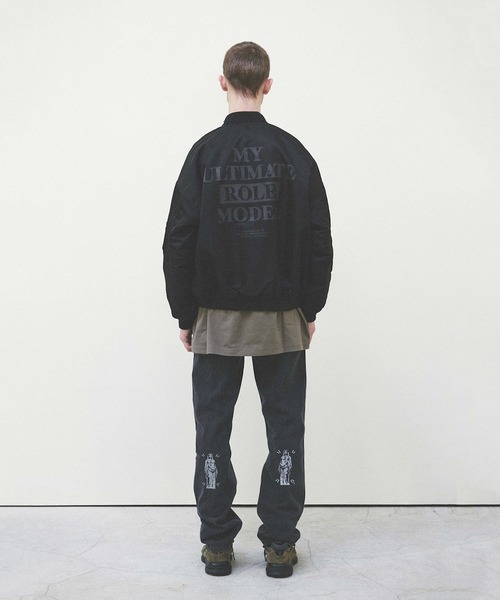 LIBERE（リベーレ）の「LIBERE リベーレ / MA-1 JACKET ミリタリージャケット / 225111-225112-225113（MA-1・メンズ・ブラック/グレー/カーキ・MEDIUM/SMALL/LARGE）」の16枚目の写真