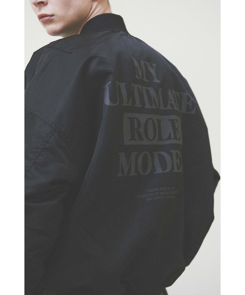 LIBERE（リベーレ）の「LIBERE リベーレ / MA-1 JACKET ミリタリージャケット / 225111-225112-225113（MA-1・メンズ・ブラック/グレー/カーキ・MEDIUM/SMALL/LARGE）」の18枚目の写真