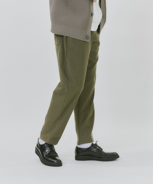 BACK NUMBER（バックナンバー）の「【BACK NUMBER】WARMレギュラーイージーパンツ（その他パンツ・メンズ・ネイビー/ブラック/ベージュ/オリーブ/ブラック×ホワイト・M/L/XL/S）」の4枚目の写真