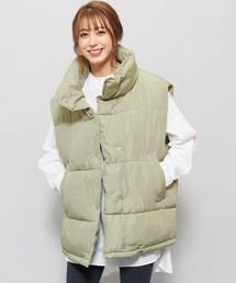 ファイバーダウンオーバーベスト