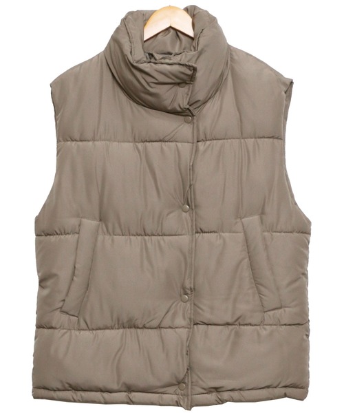 セール】ファイバーダウンオーバーベスト（ダウンベスト）｜mili an