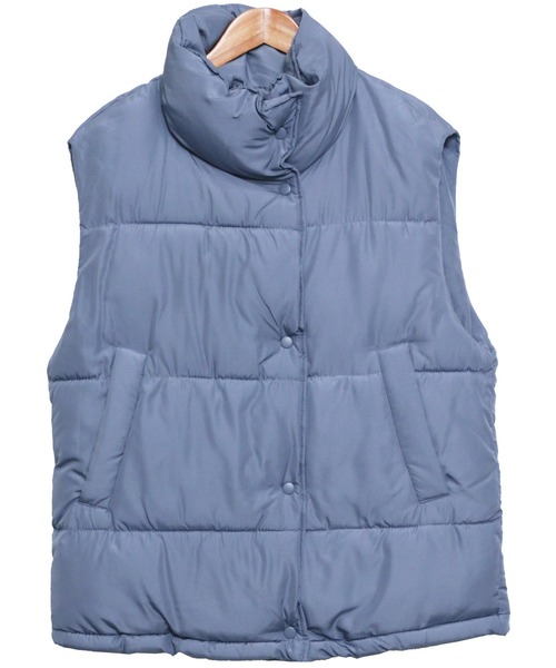 セール】ファイバーダウンオーバーベスト（ダウンベスト）｜mili an