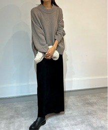 ulu | Mock neck knit pullover(ニット/セーター)