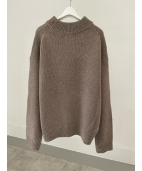 ulu（ウル）の「Mock neck knit pullover（ニット/セーター・レディース・モカ・FREE）」の11枚目の写真