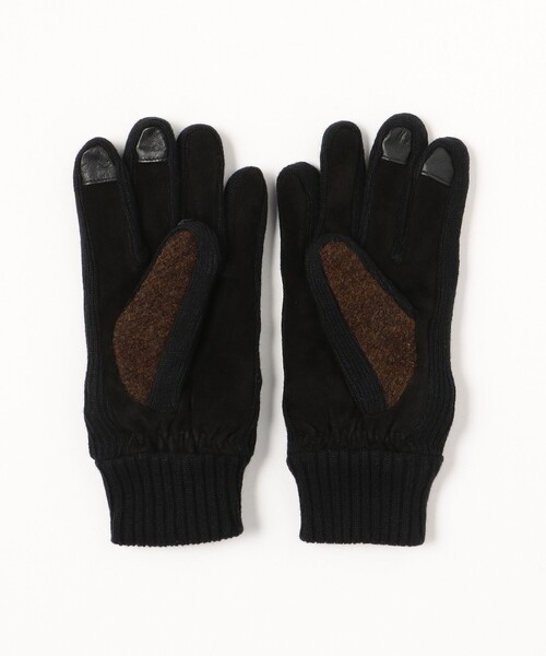 BEAMS HEART（ビームスハート）の「ブークレ グローブ【タッチパネル対応】（手袋・メンズ・チャコールグレー/ダークブラウン/ブラウン/ブラック系その他4・ONE SIZE）」の15枚目の写真