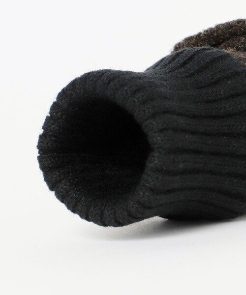 BEAMS HEART（ビームスハート）の「ブークレ グローブ【タッチパネル対応】（手袋・メンズ・チャコールグレー/ダークブラウン/ブラウン/ブラック系その他4・ONE SIZE）」の20枚目の写真