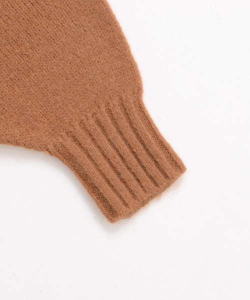 Dita Muaj.（ディータムアージュ）の「【ZOZO限定】Muaj.クロップドカラーニット（ニット/セーター・レディース・オレンジ/カーキ/ブラウン/ベージュ・FREE）」の19枚目の写真