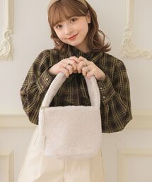 ems excite | ファーハンドBAG(ハンドバッグ)