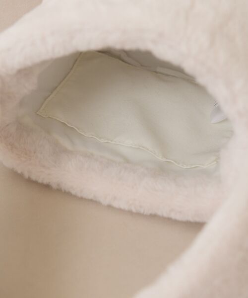 ems excite(エムズエキサイト)の「ファーハンドBAG(ハンドバッグ・レディース・ピンク/ブラウン/ナチュラル・ONE SIZE)」の10枚目の写真