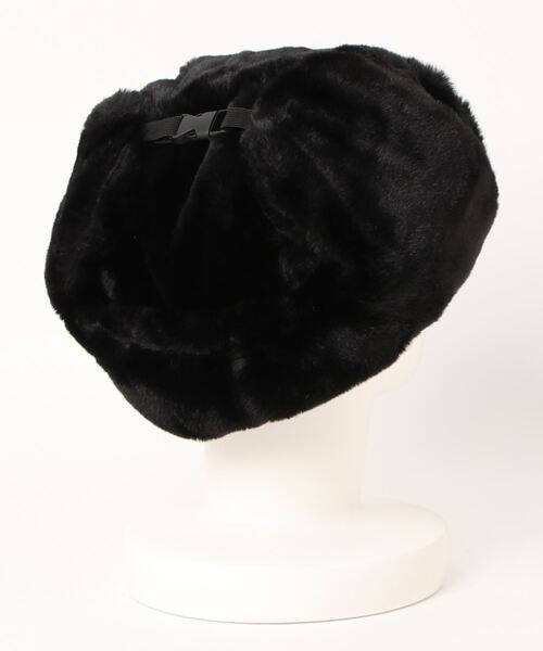 無（ム）の「フェイクファーアビエーター（キャップ・レディース・グレー/ベージュ/モカ/ブラック・FREE）」の5枚目の写真