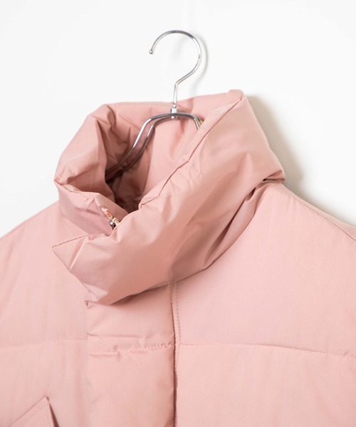 WC（ダブル シー）の「オーバーパファーベスト（ダウンベスト・レディース・ブラック/アイボリー/ピンク・FREE）」の17枚目の写真